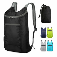 Vattentät hopfällbar ryggsäck Ultralight Outdoor Hopfällbar väska Reseväska Packbar sportväska för män och kvinnor