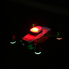 Ulanzi DR-01 Red Green White Flash Anti-Collision Warning Navigation Night Light for DJI Spark Mavic 2 Air RC Drone