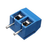 Excellway® DR66 50 peças 2 pinos placa de circuito impresso Conector terminais de parafuso de bloco