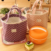 Lovely Waterproof Cooler Insulated Lunch Picnic Bag Handbag Multifunction Kitchen Bag
