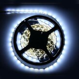 5M Non-Waterproof Cool White 3528 SMD 300 LED Strip Light DC12V for DIY Indoor Home Car Christmas Decorations Clearance Christmas Lights