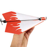 Kit di conversione per aeroplani di carta elettrici pieghevoli, giocattolo regalo