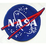 Logo Geborduurd NASA Patroon Patch Naai Op Patch Badge Mend T-Shirt