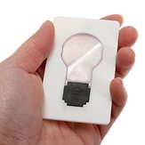 2 Stück tragbares LED-Kartenlicht Taschenlampe Geldbörse Notlicht