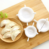3Pcs Chinese Dumplings Dough Press Fatturato Ravioli Strumento Mold Maker