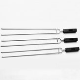 35CM U Shape Stainless Steel Barbecue Grill Fork Roast BBQ Grill Needle Skewer