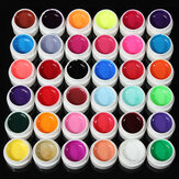 36 ألوان نقية الألوان UV جل لمسمار التمديد