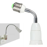 E27 To E27 Flexible Extend Base Adapter przejściówki LED Light Converter