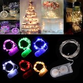 20 lumières de fées alimentées par batterie pour la décoration de mariage de Noël