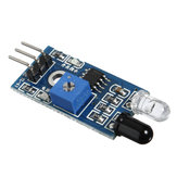 5 stuks Infrarood Obstakel Vermijdingssensor Slimme Auto Robot Geekcreit voor Arduino - producten die werken met officiële Arduino-borden