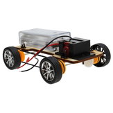DIY Holzallradantrieb Electric Car Kreative baut Spielzeug 