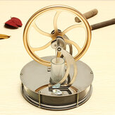 STEM Stopów Niskiej Różnicy Temperatur Silnik Stirling DIY Zabawka na Prezent Kolekcja Dekoracja Domowa