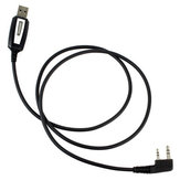 2 Broches USB Câble de Programmation d'Origine pour BAOFENG Talkie-Walkie