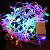 10m 100 della stringa fata LED luce multicolore partito 220v
