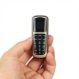 V2 0.66 '' OLED 260mAh Il più piccolo dialer Bluetooth BT Music Voice Changer Single SIM Mini Card Phone