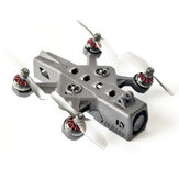 7.5g URUAV FORCE BUS4 74mm Wielbasis 1.6 Inch 1S Frame Kit Compatibel met Nano 3 & Ant-lite Camera voor DIY Moblite7 RC Drone FPV Racing
