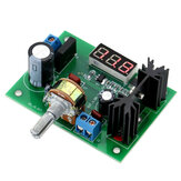LM317 einstellbarer Spannungsregler, Stromversorgungsmodul mit Spannungswandler und LED-Anzeige