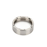 خاتم رأس تكتيكي من الفولاذ المقاوم للصدأ لمصباح Astrolux® FT03 MINI ، ملحقات مصباح يدوي