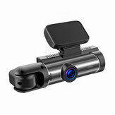 M8 1440P Ultra HD Dash Cam zur Aufzeichnung von Front + Innenraum Auto DVR IPS HDR Rückfahrkamera Nachtsicht 24H Parküberwachung