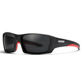 KDEAM Nieuwe gepolariseerde zonnebril met zachte rubberen sportbril voor vrouwen en mannen