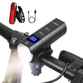 مجموعة إضاءة دراجة Astrolux® BL02 1200lm 5 وضعًا USB قابلة للشحن مصباح أمامي بقوة 5000mAh ومصباح خلفي بـ 4 وضعيات