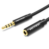 Cable de extensión de audio Vention BHB 3.5 mm Aux cable macho a hembra para auriculares Huawei P20 reproductor MP3 MP4 PC Extender
