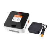 ISDT Q6 Nano BattGo 200W 8A Caricatore per batteria Lipo di colore bianco con Alimentatore ToolkitRC EU