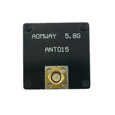 AOMWAY ANT015 5.8GHz 8dBi RHCP Remendo Polarizado Circular Direito SMA Macho RX FPV Antena Plana