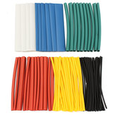 100Pcs Heat Shrink Tube Car Electrical Cable Wire Wrap Tubing Sleeves 
