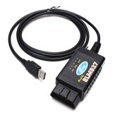 ELM327 USB Modifiye OBD2 Araba Tanısal Tarayıcı Ford MS-CAN HS-CAN Mazda Forscan için