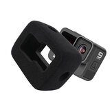 Capa protetora para câmera esportiva Gopro Hero9 com redução de ruído, para-brisa e esponja