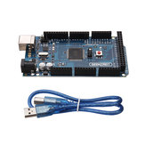 5Pcs MEGA 2560 R3 ATmega2560-16AU MEGA2560 Development Board With USB Cable