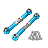 REMO P2512 Extremos de varillas de anillo de acero de aluminio azul para Truggy Buggy Curso corto 1631 1651 1621