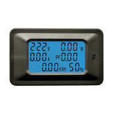 P06S-20A AC 110-250V Elektrische energiemeter Huishoudelijke multifunctionele meter Digitale display Voltage en stroom Meter Power Monitor