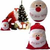 Большой Рождественский подарочный мешок для Санта-Клауса с конфетами