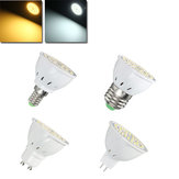 Lâmpada de Spot LED E27 E14 GU10 MR16 4W 54 SMD 2835 AC110V / 220V Branco Quente Branco Puro