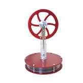 Modelo de motor Stirling de ar quente de baixa temperatura Ultra Mini Kit de Experimento de Física Educativa