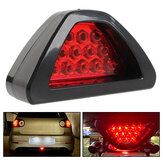 12 LED-dreieckige Bremsleuchten LED-Rückleuchten Blinkende Bremsleuchten Rote Warnleuchten