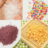 Cukor gyurma kézzel készített DIY Szimulációs krémes talaj Ultrakönnyű Gyurma desszert DIY Kiegészítők