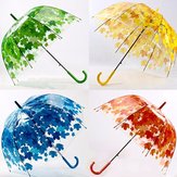 Creative Colorful napernyő ernyő átlátszó gomba boltívfa friss PVC buborék eső felszerelés