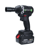 Drillpro 288VF 630N.m Brushless Cordless Electric Impact Wrench 19800mAh Powerful Tool