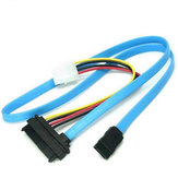 70cm SAS Serial Attached SCSI SFF-8482 to SATA HDD Hard Drive Adapter Cord Cable
