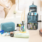 Honana HN-CB07 Bolsa de cosméticos de viagem à prova d'água, bolsa de higiene pendurável, organizador de maquiagem