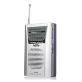 Indin BC-R60 Mini Pocket Portable AM ​​/ FM Ontvanger Radiospeler Telescopische Antenne Spreker