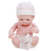 Poupée bébé en silicone souple réaliste de 9,5 pouces faite à la main