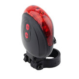 High Quality bicycle laser lights LED Flashing Lamp Tail Light Rear Cycling Bicycle Bike Safety Warning Led light modes