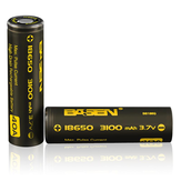 2pcs basen bs186q batteria scarica top ricaricabile agli ioni di litio ad alta scarico 3.7v 40a 18650 3100mAh