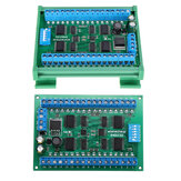 R4D1C32 12V 32 Kanal DIN Ray RS485 Kontrolör Modbus RTU Protokolü Uzaktan PLC Genişleme Kartı