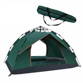 Familien-Campingzelt für 2-3 Personen, automatisches Instant-Zelt, belüftet, wasserdicht, winddicht, UV-beständig, Outdoor-Unterstand