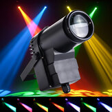 Luz de Palco LED RGBW de 30W DMX512 Pinspot Beam Spotlight 6CH para DJ DISCO Party KTV